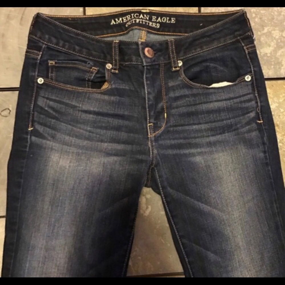 Jeans on hold